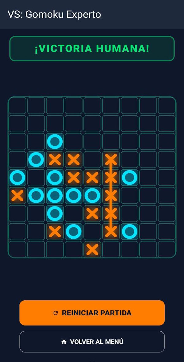 Captura de pantalla de TicTacLearn